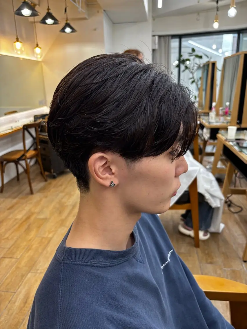 ショート パーマ メンズ カット パーマ ウルフカット/パーマ Mayo🌛🌀のヘアスタイル