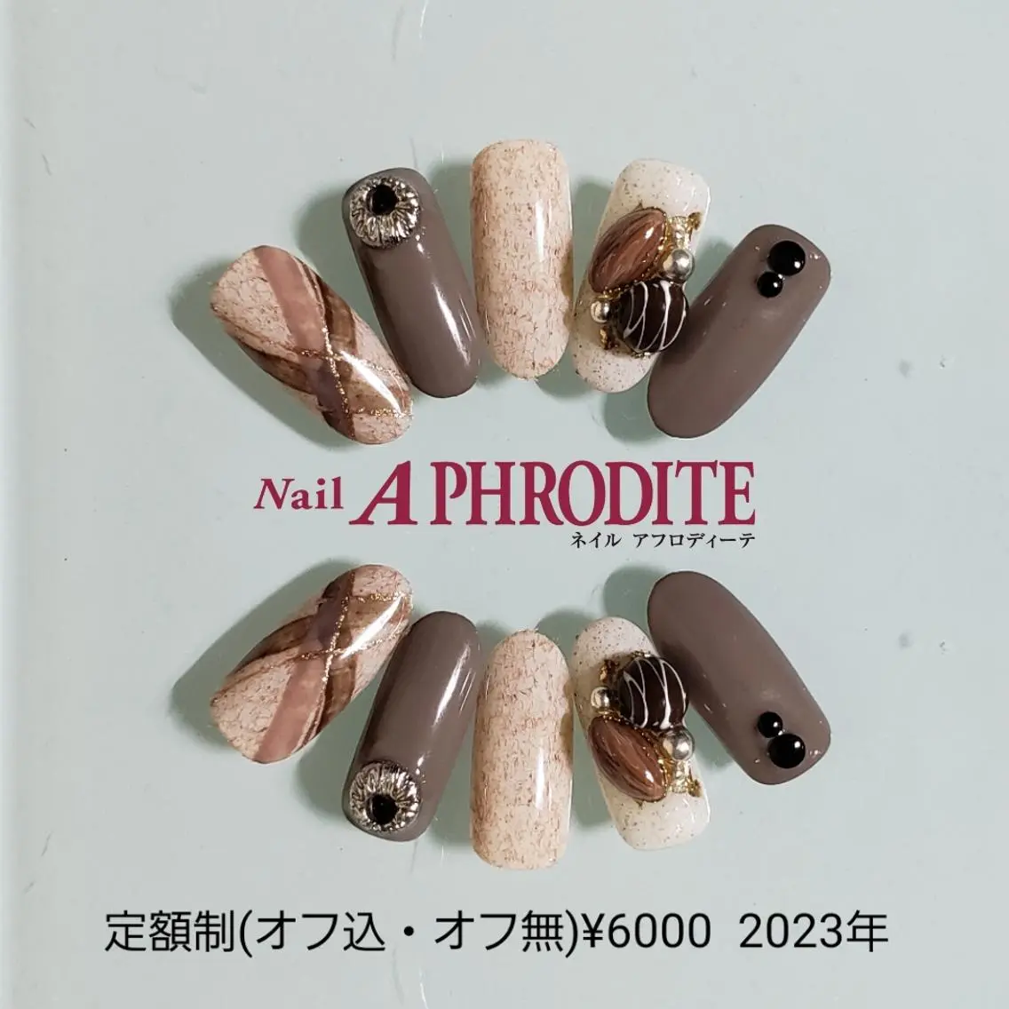 ネイル ジェルネイル 持ち込み ニュアンスネイル ソフトジェル ハンドネイル Nail  Aphroditeのネイルデザイン