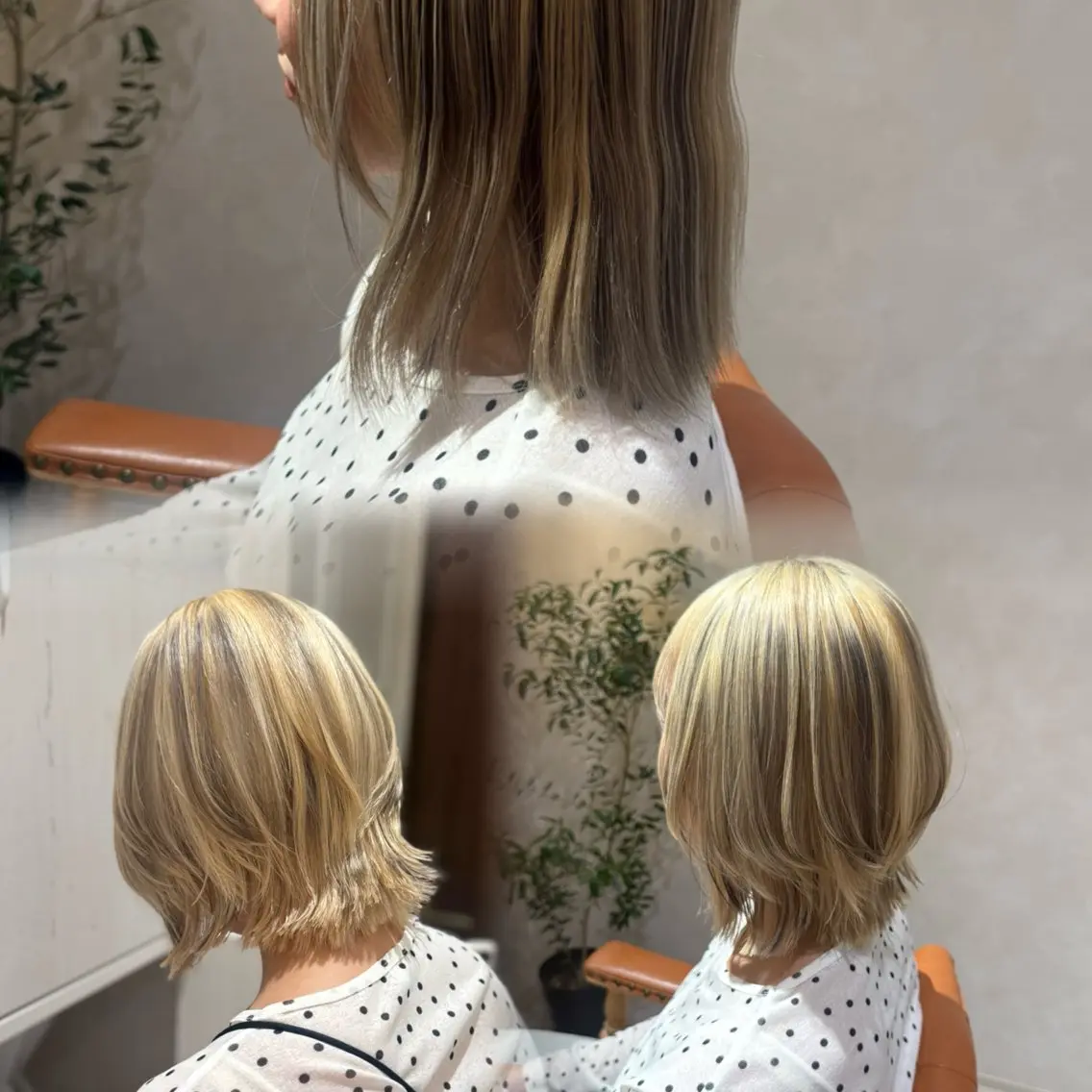 セミロング レイヤーカット カット 🌸 sakura 🍒のヘアスタイル