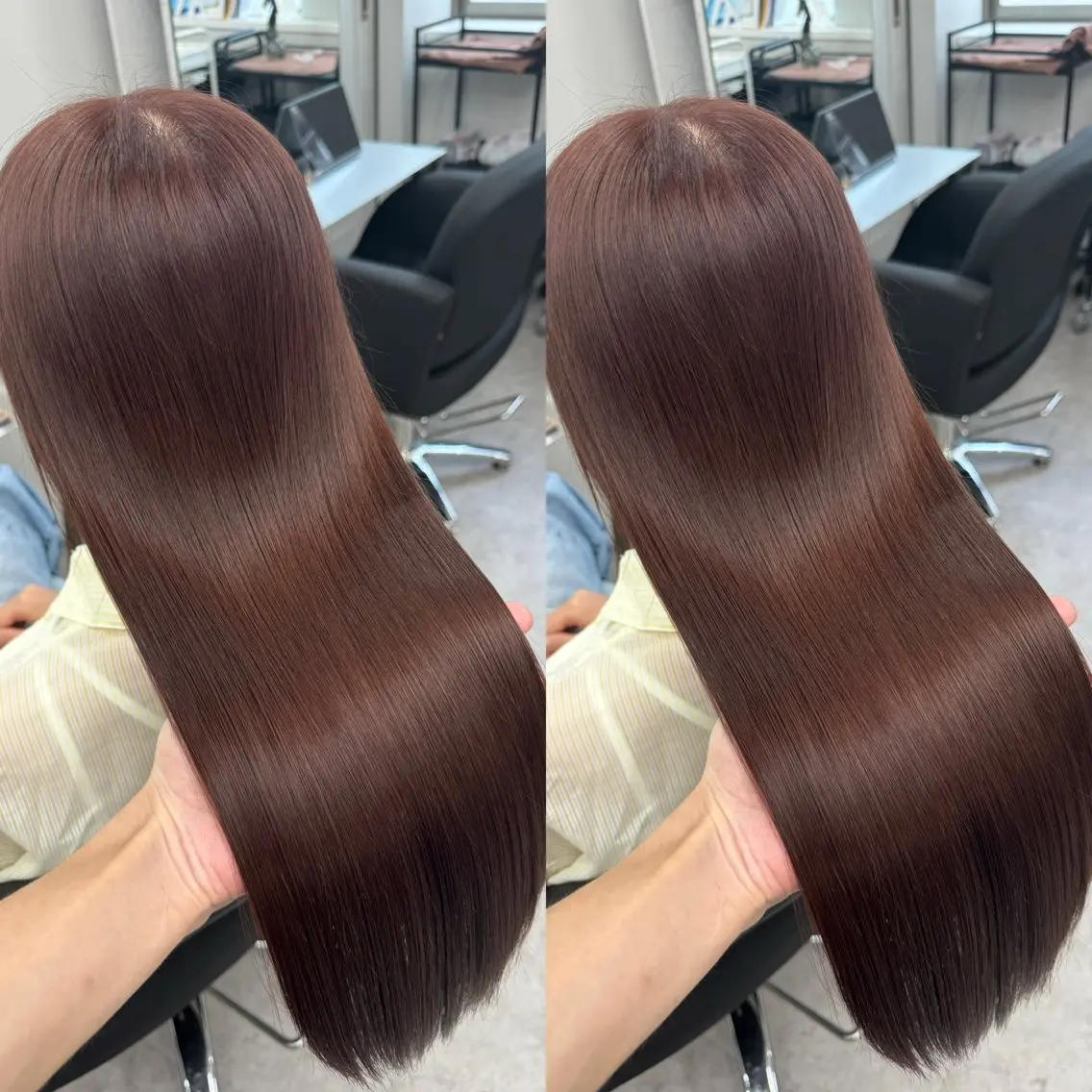 ロング カット ヘアカラー トリートメント 💎レイヤーカット× 髪質改善💎後藤陸のヘアスタイル