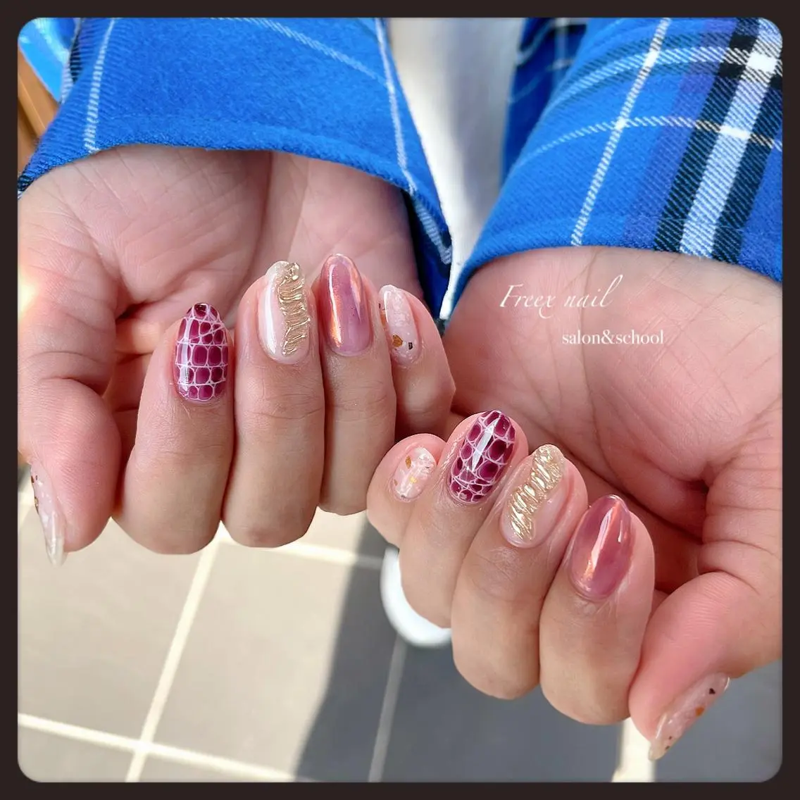 ネイル 持ち込み ハンドネイル ハンドケア freex nail /ニュアンス/個性派のネイルデザイン