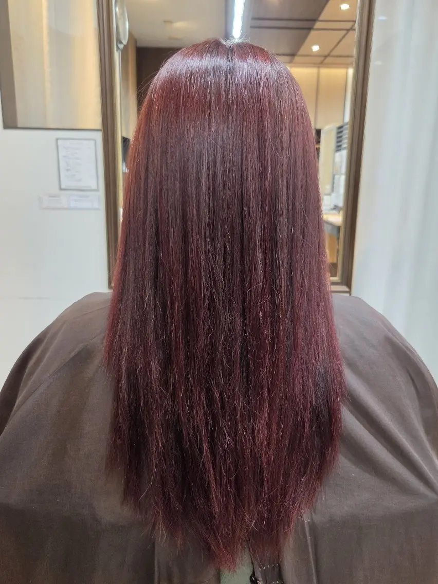 ロング ナカオ シュウヘイのヘアスタイル