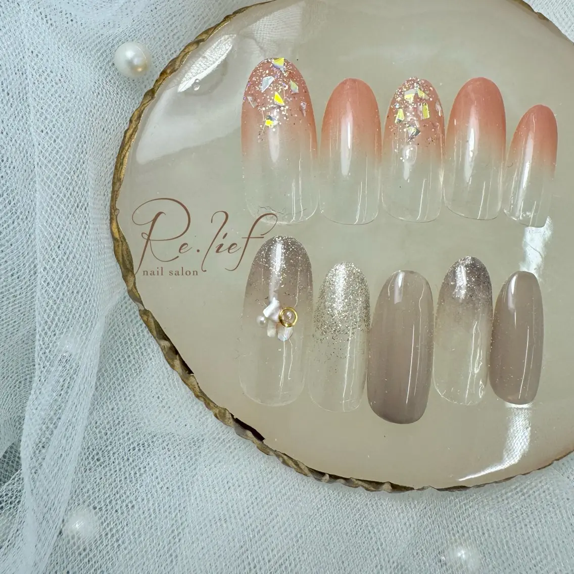 ネイル re.lief nailのネイルデザイン