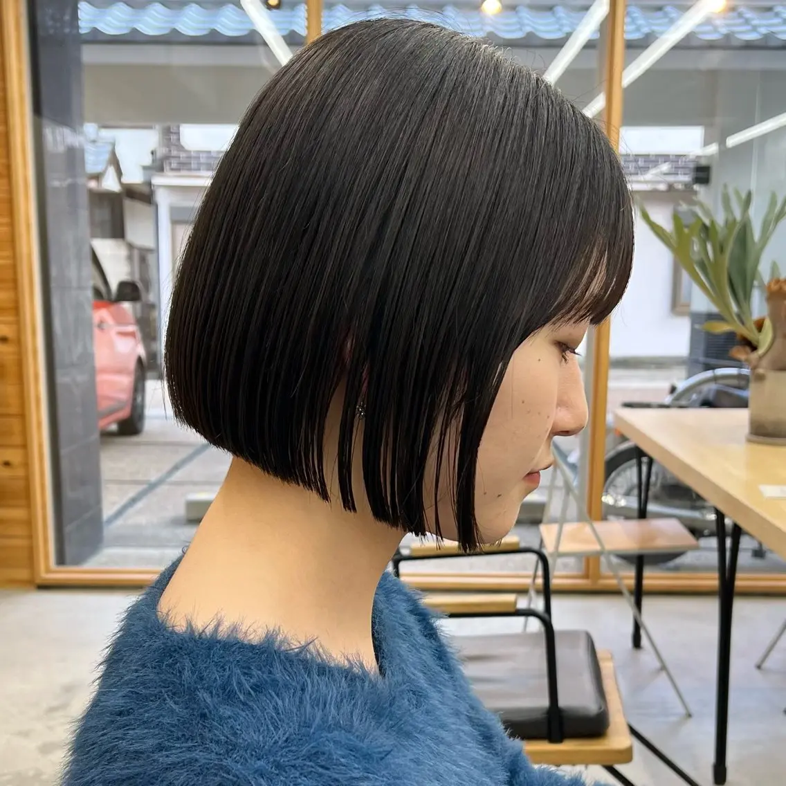 カエデ🐬 カットカラーモデルのヘアスタイル