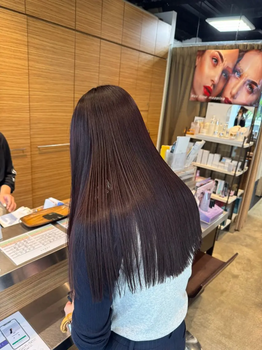 【平日13時​〜​17時限定】🫐ワンカラー🍒(今なら前処理剤付き！）の写真
