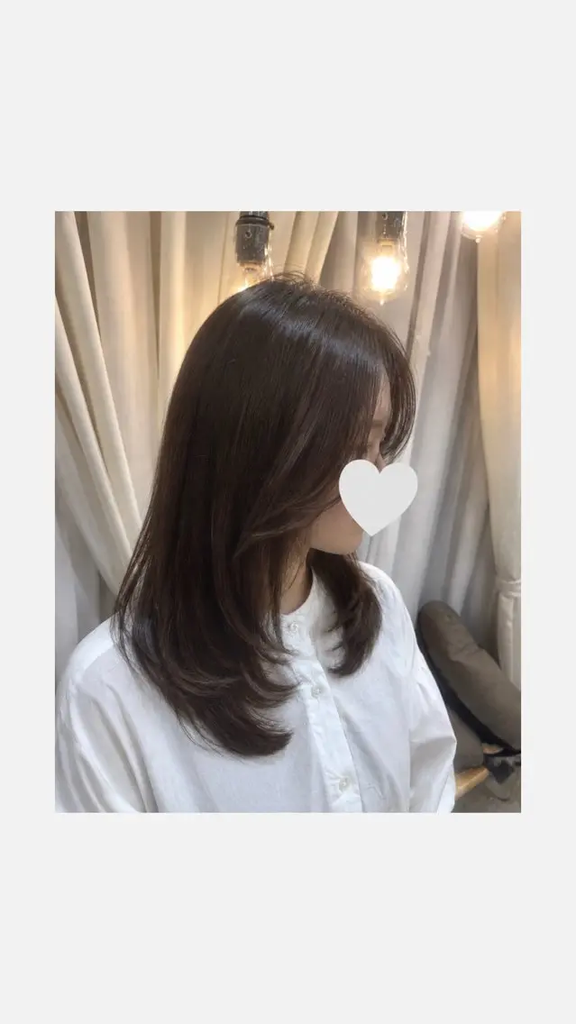 ミディアム レイヤーカット レイヤーカット 🍒LILIのヘアスタイル