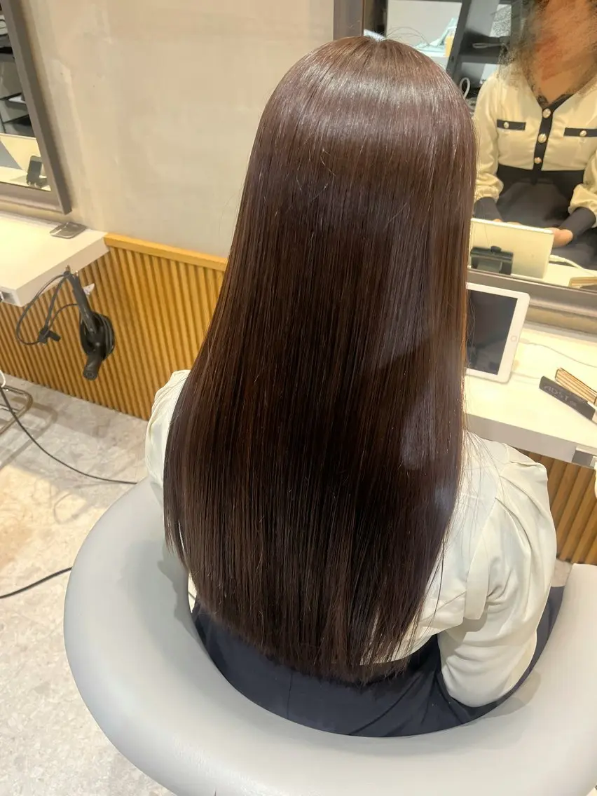 ロング 縮毛矯正 🫧髪質改善/ かずや🫧のヘアスタイル