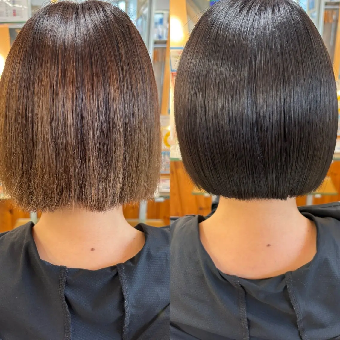 ショート カット ヘアカラー トリートメント 佐藤 慈巳のヘアスタイル