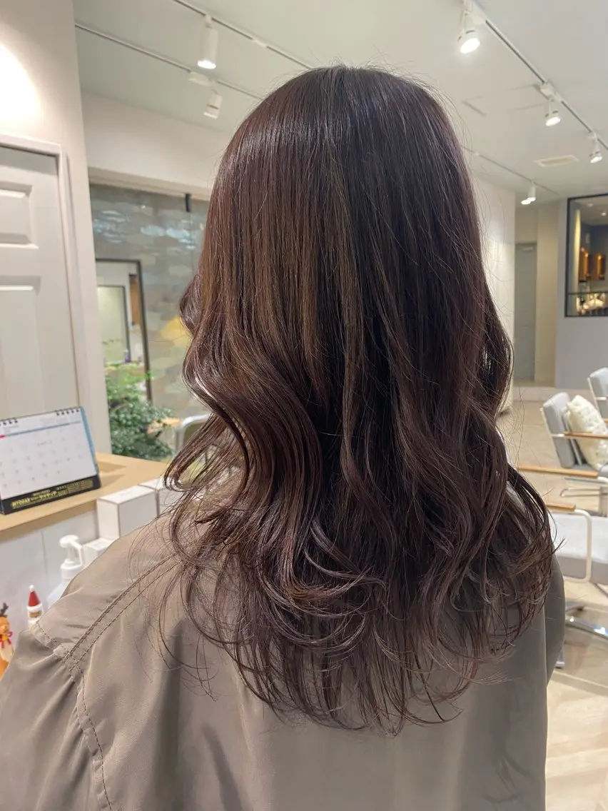 🌟【ホームケア付き】カット＋透明感カラー＋最新 5stepTrの写真