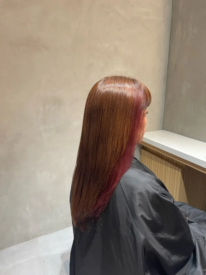 ロング カラー 🦄今西 利音🦄のヘアスタイル