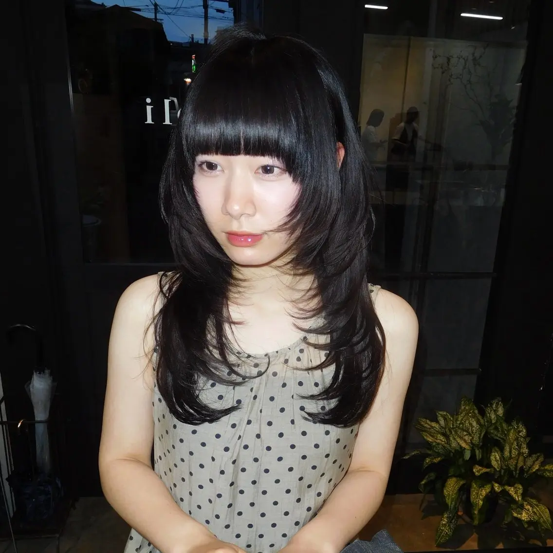 ロング カラー カット ヘアカラー ひな🐥ハイトーン/ レイヤーカット✨のヘアスタイル