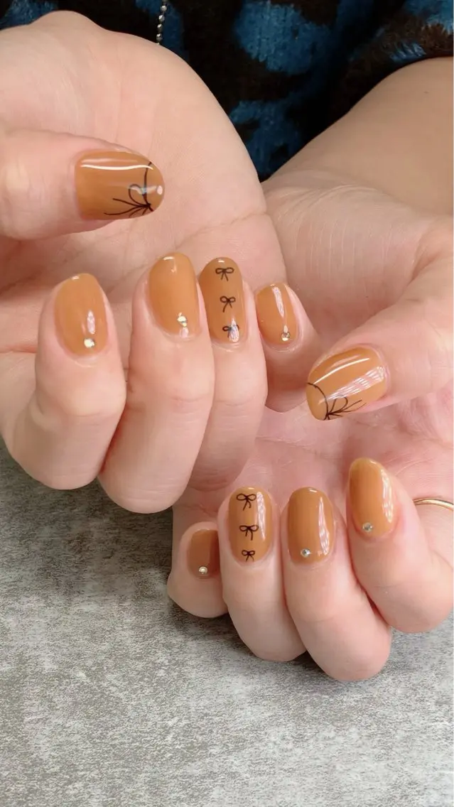 ネイル ハンドネイル ハンドケア shino🌟 痛ネイルのネイルデザイン