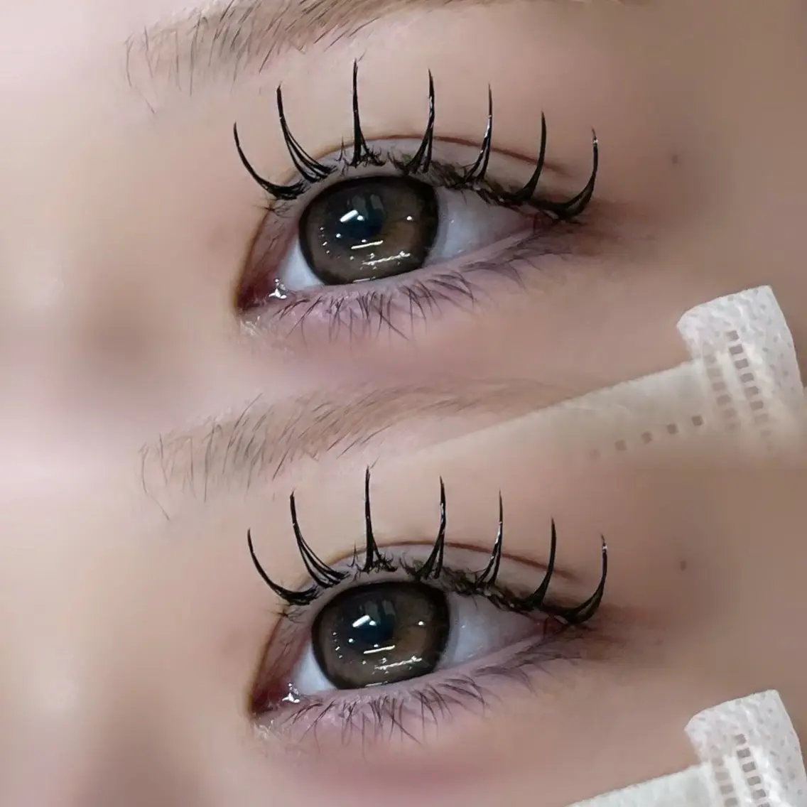 マツエク・マツパ Choco Lash mokaのマツエク・マツパデザイン