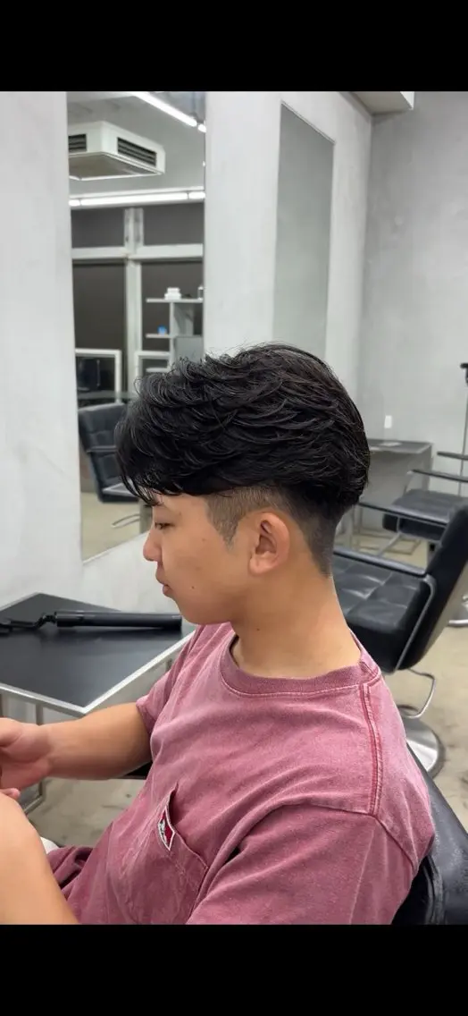 パーマ 藤本 康二のヘアスタイル