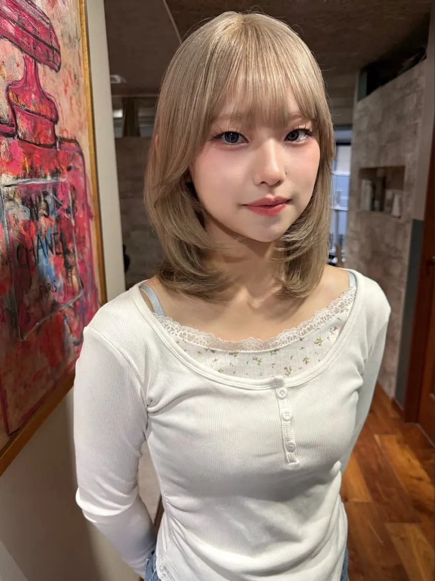 ショート カラー カット ヘアカラー トリートメント mai / linoah˚✧のヘアスタイル