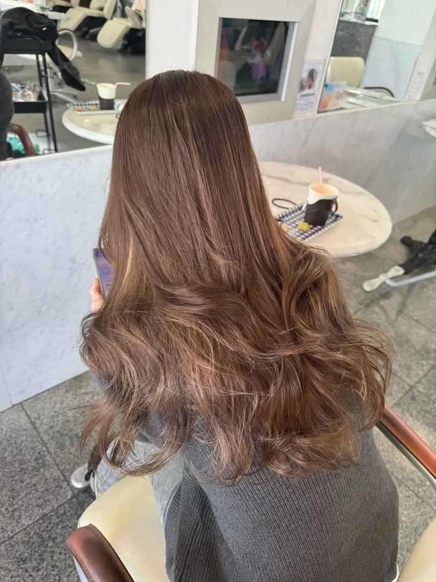 ロング カラー ハイライトカラー ハイライト 🫧ヒシダアキ taboo.i🫧のヘアスタイル
