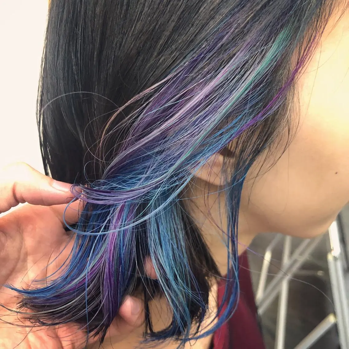 ショート カラー ショートボブ ボブレイヤー アッシュ バレイヤージュ ミストバング カット ヘアカラー トリートメント 原宿サロン代表 デザインカラー伊藤卓のヘアスタイル