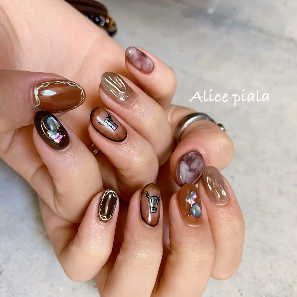 ネイル ハンドネイル M. Shihoのネイルデザイン