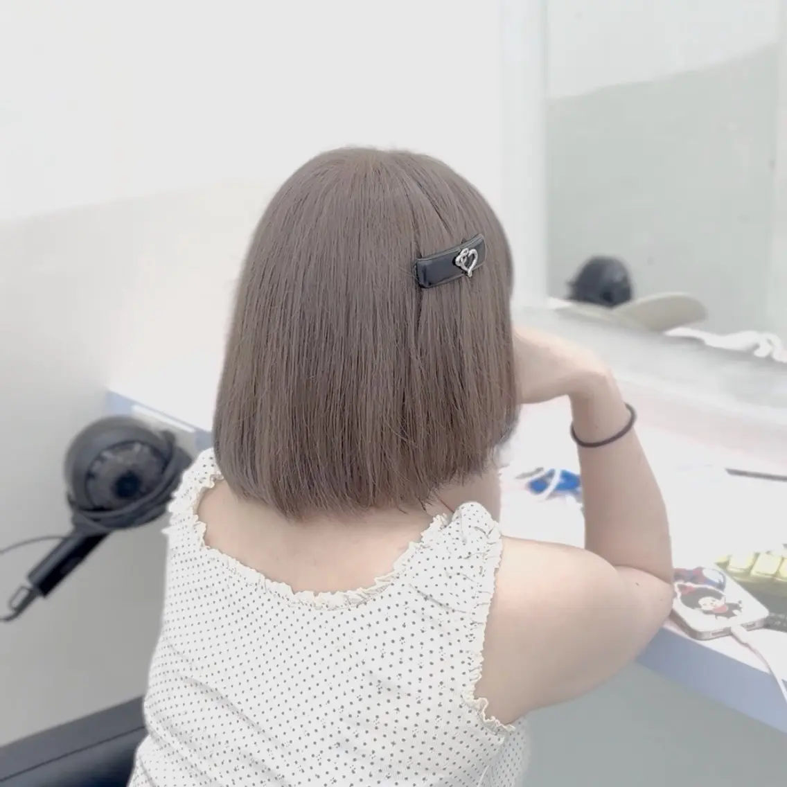 ꒰🤍minimo限定価格🤍 ꒱ブリーチありorなしダブルカラー+オリジナルトリートメント+炭酸spa🎀の写真