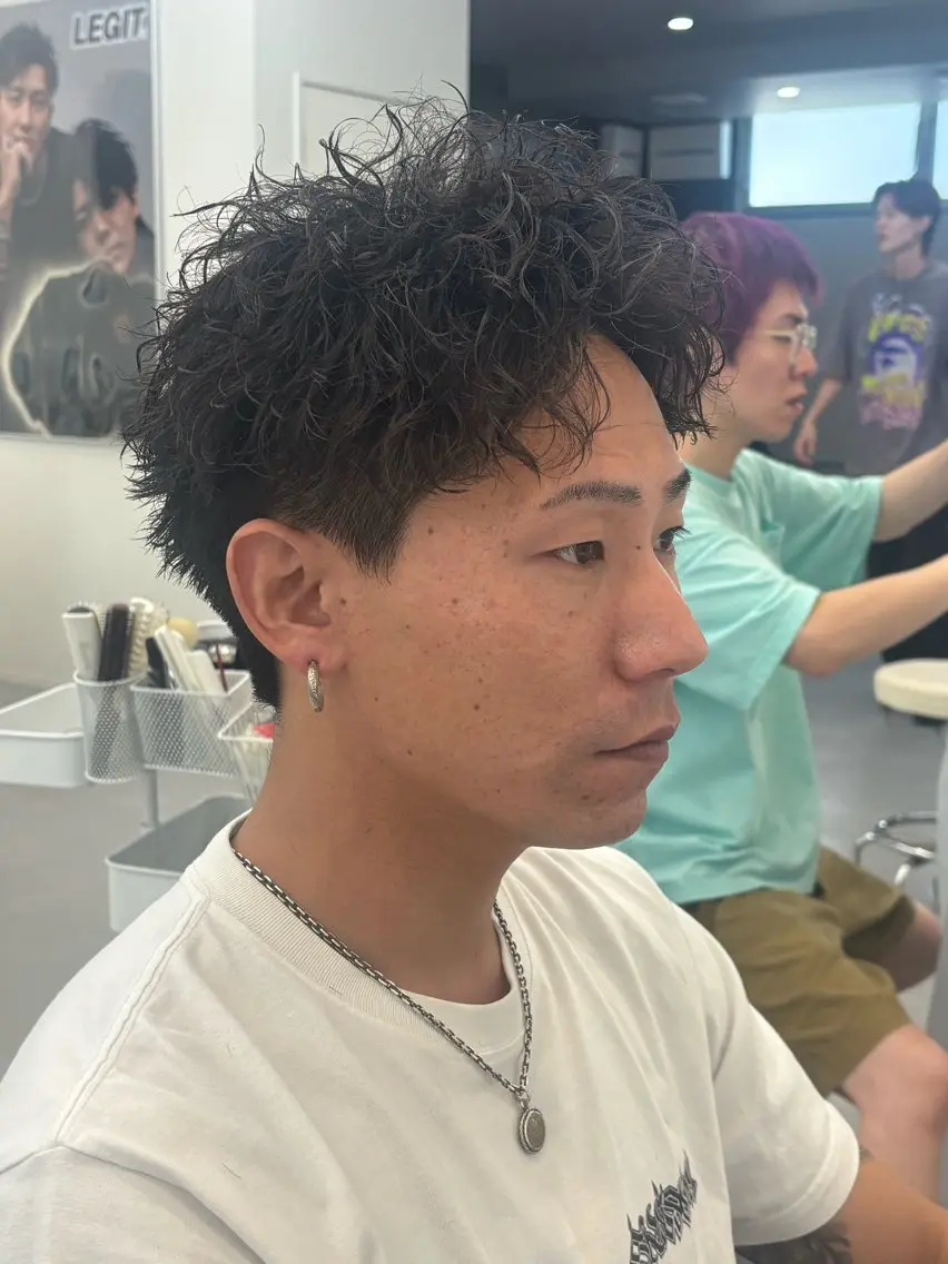 パーマ メンズ メンズパーマ パーマ 瀧田翔眞/ メンズパーマ・カラーのヘアスタイル