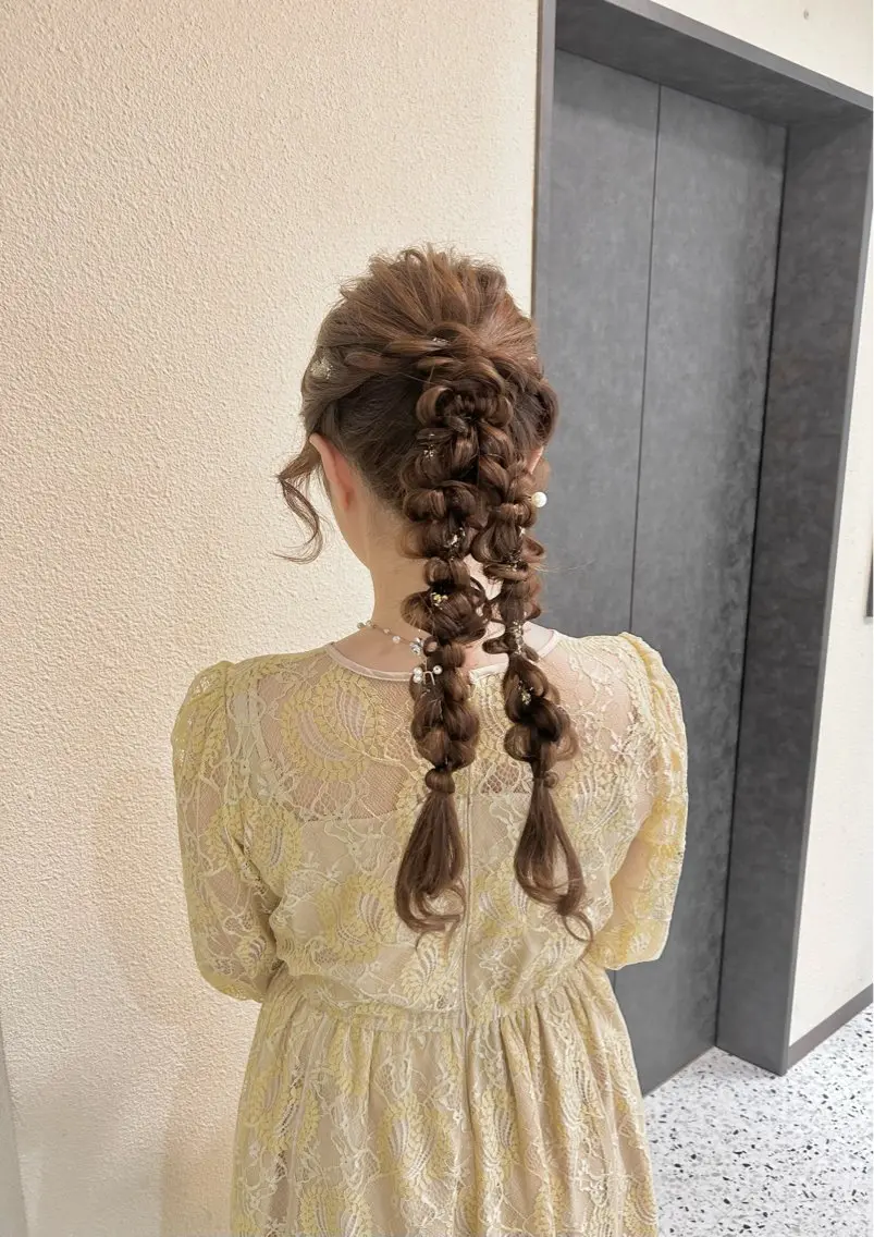 ロング Mila Hazukiのヘアスタイル