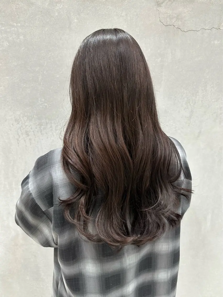ロング 石川 明音のヘアスタイル