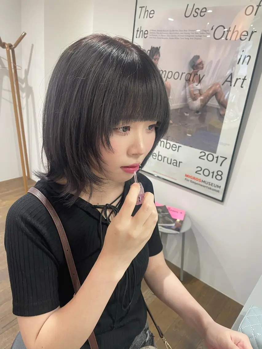 ミディアム ヘアカラー lutz／ MIONのヘアスタイル