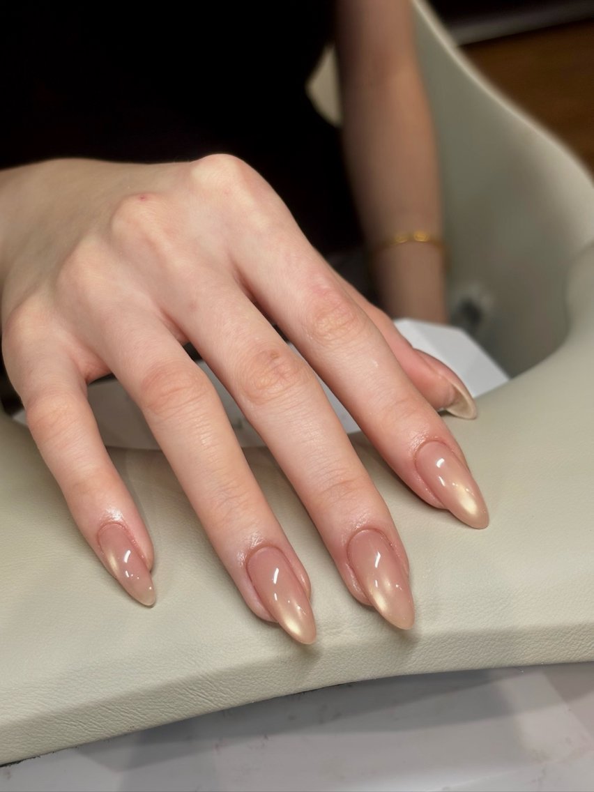 チップ長さだし10本🎀マグネットネイル💍パーツ2個付きの写真