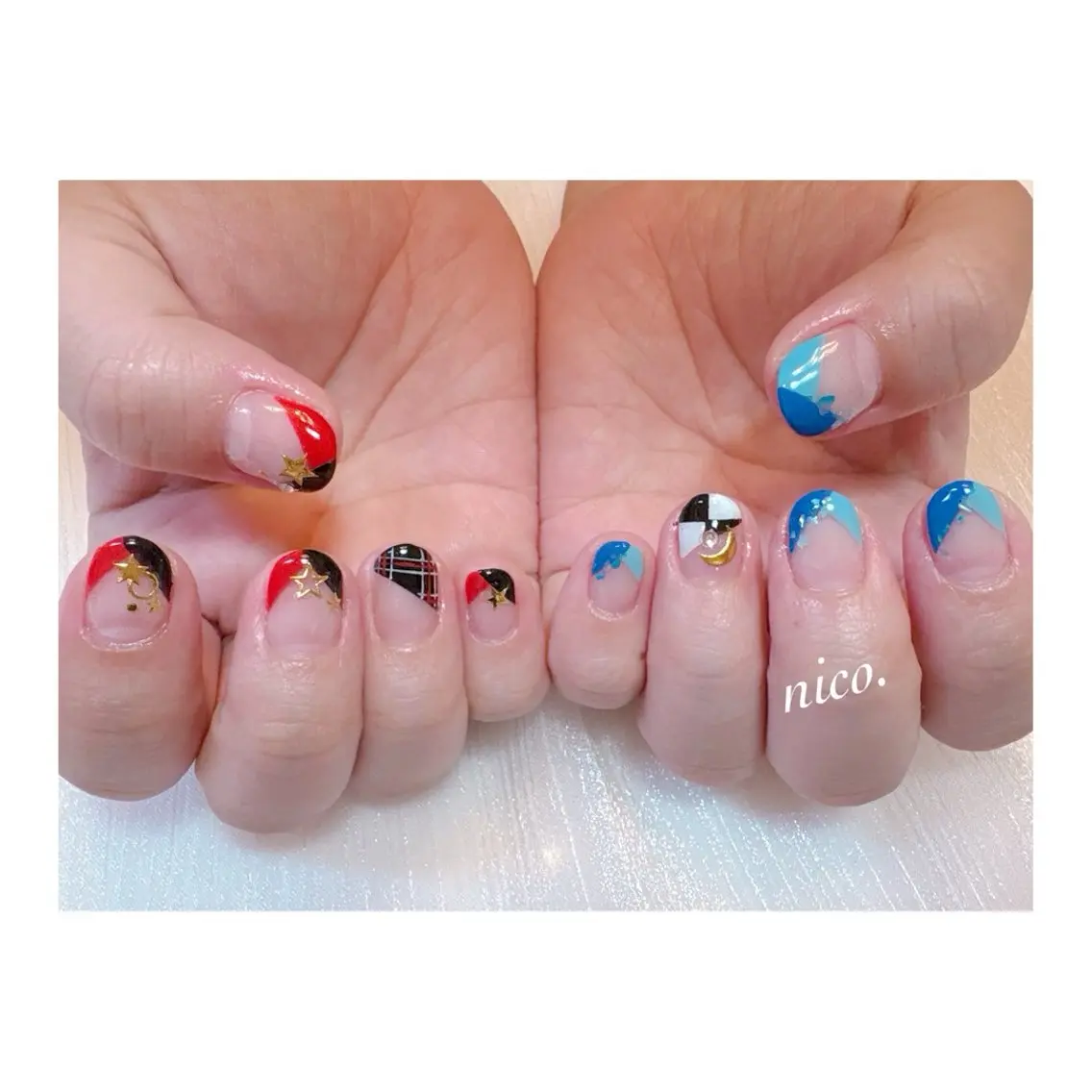 ネイル ハンドネイル フットネイル nailsalon nico.のネイルデザイン