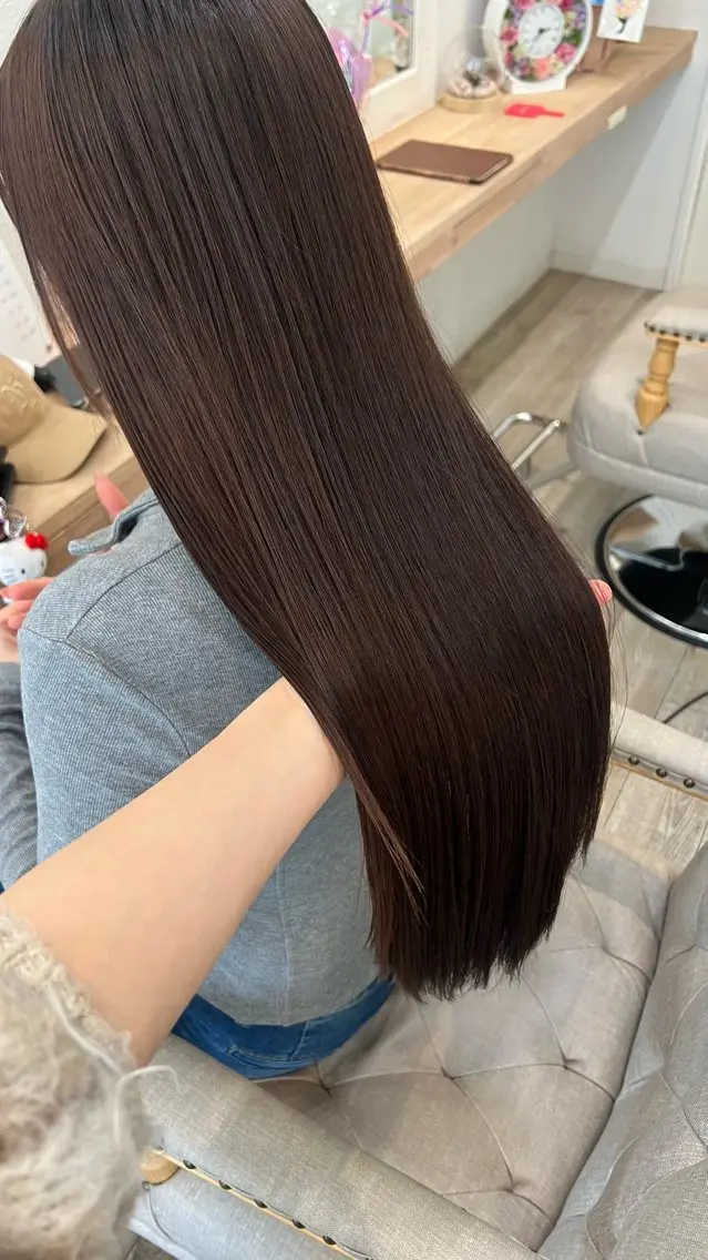 ロング カラー トリートメント ANTEPRIMA KIMIA✂︎のヘアスタイル