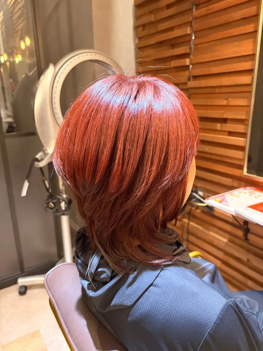 ショート カット ヘアカラー 安倍 辰哉のヘアスタイル