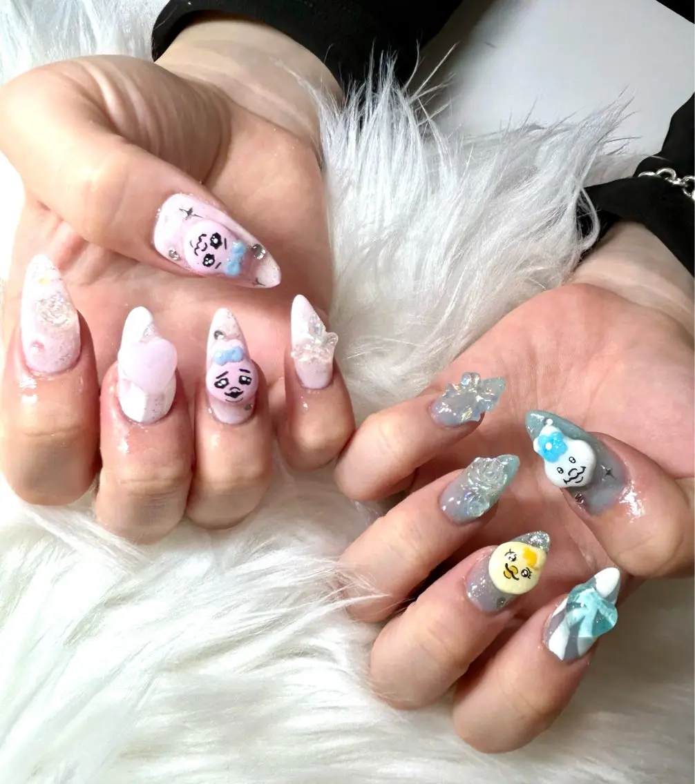 ネイル 🌙🫧CHARME (RUKA)🦋🫧のネイルデザイン