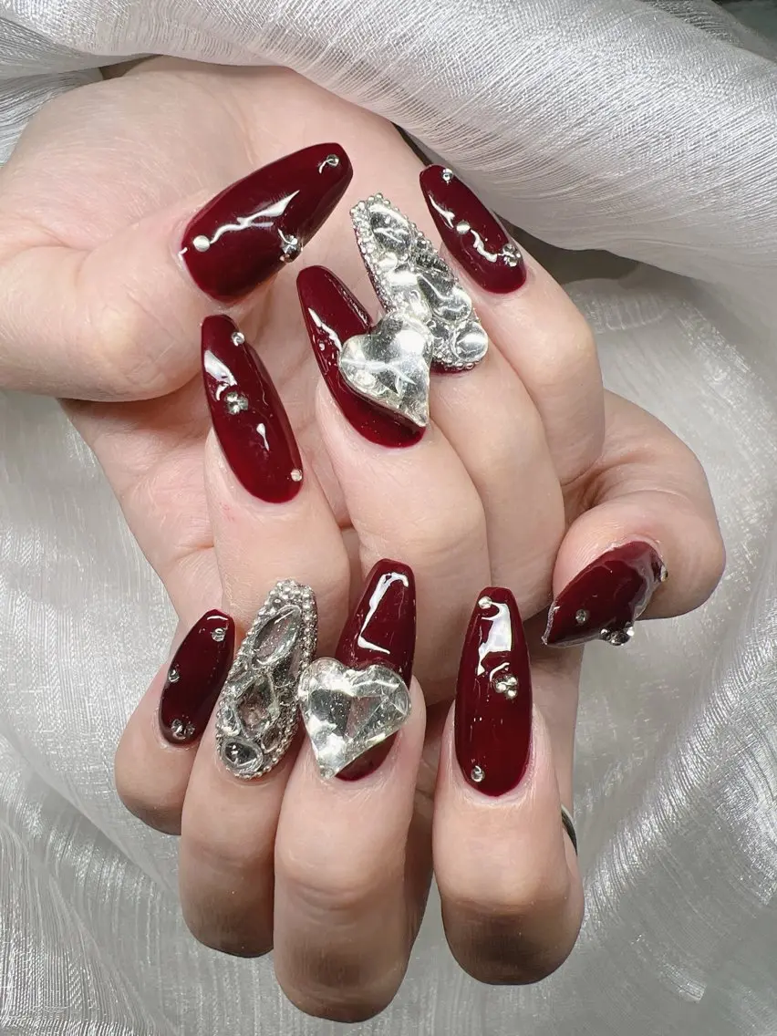 ネイル ハンドネイル Lee Nails チップ長さだし専門店のネイルデザイン