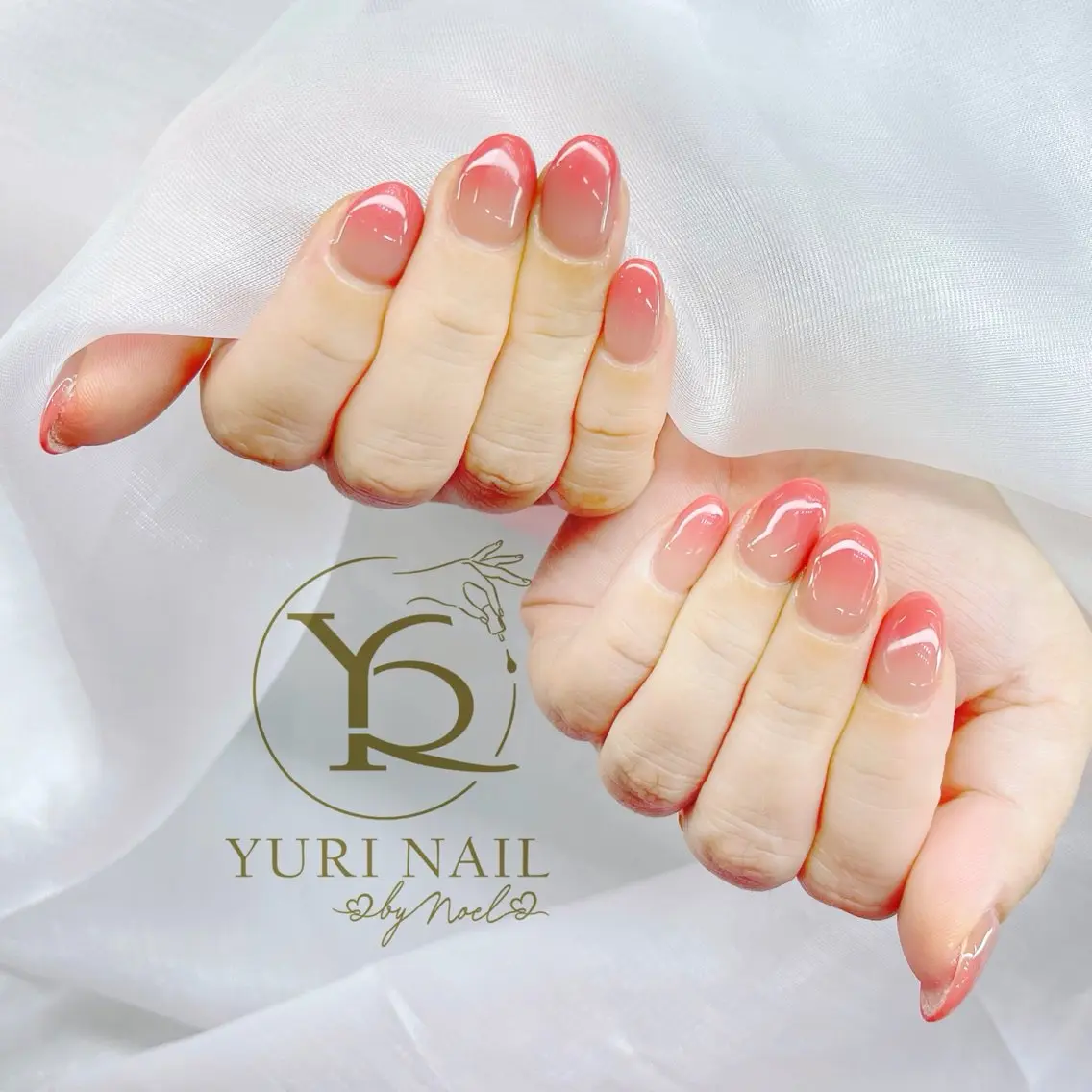 ネイル チークネイル フットネイル フレンチネイル グラデーション キラキラネイル ハンドネイル フットネイル ハンドケア YURI Nail Funabashiのネイルデザイン