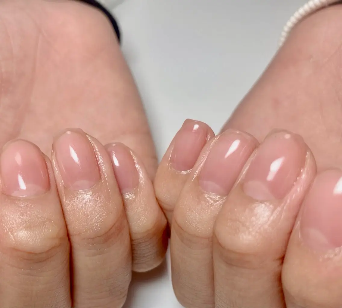 ネイル オフィスネイル シンプルネイル Nail Salon K 🧸美爪育成のネイルデザイン