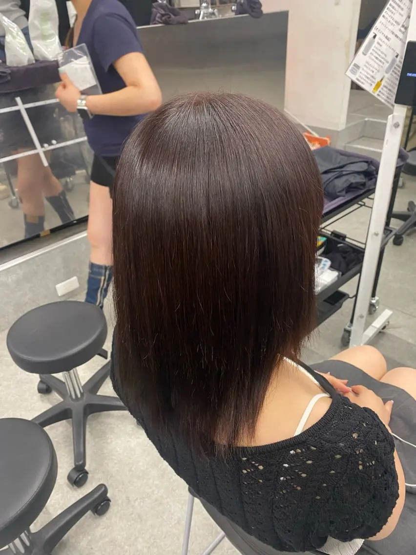 セミロング Ma2Ri /ゆるふわ暖色カラーのヘアスタイル