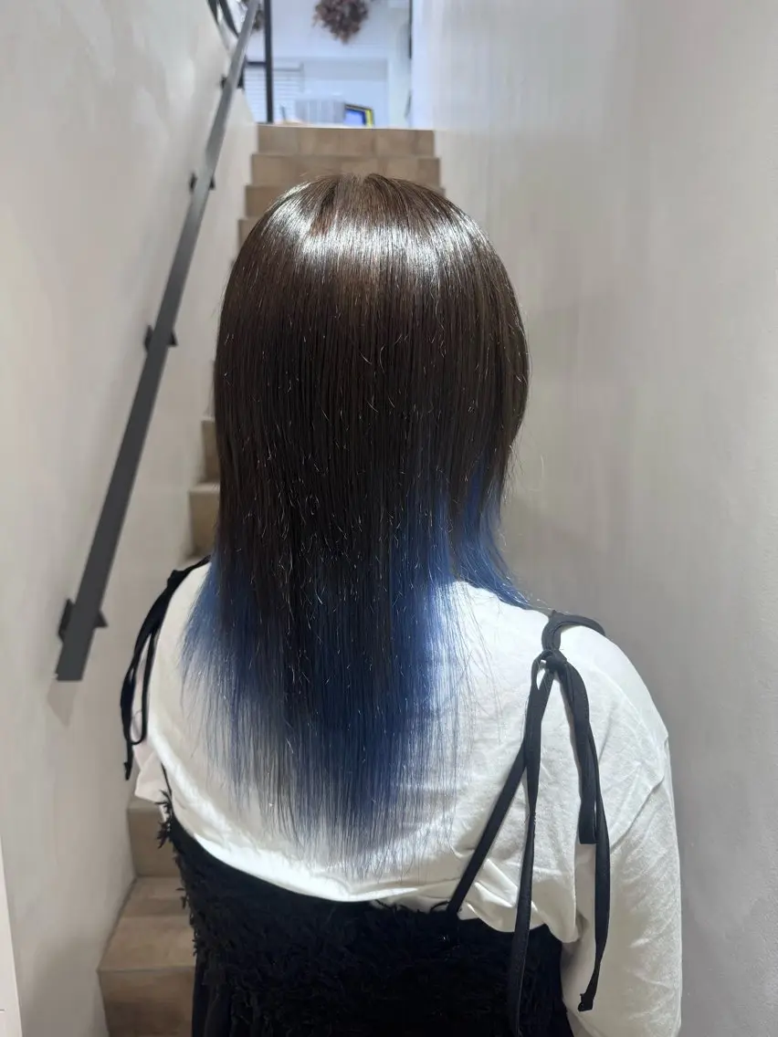 Designカラー（ハイライトなど）＋ブリーチ🦋🤍持ち込みの写真