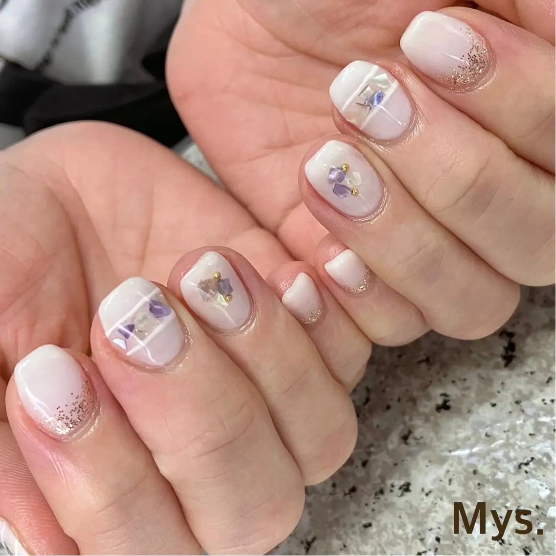 ネイル ハンドネイル Mys. 三上紗紀のネイルデザイン