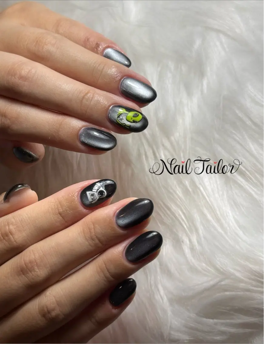 ネイル マグネットネイル ハンドネイル NailTailor ネイルテイラーのネイルデザイン