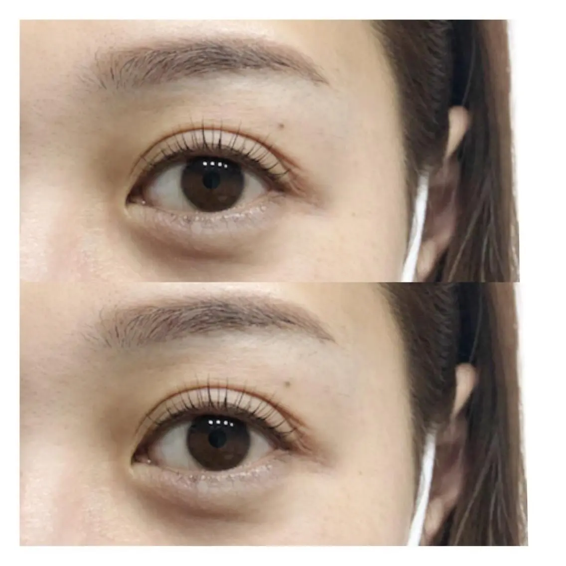 マツエク・マツパ パリジェンヌラッシュリフト 一重×まつ毛パーマ Lacl'e hitomiの眉毛・アイブロウイメージ