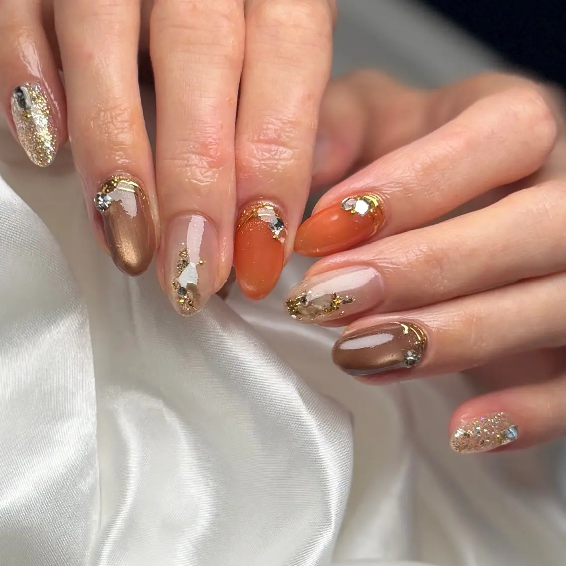 ネイル ハンドネイル 【nailsalon LaMeL】岡崎のネイルデザイン