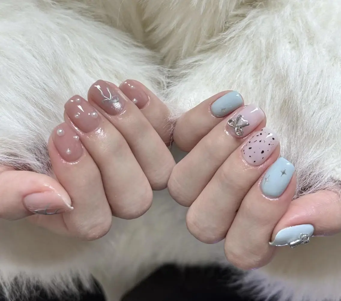 ネイル ハンドネイル By moonネイル 🌷ワンホン/韓国風のネイルデザイン