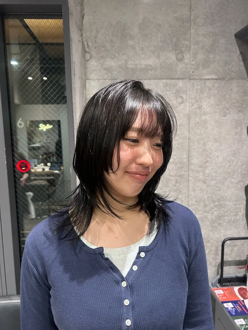 【平日限定クーポン】カット➕カラー🐬🍀の写真