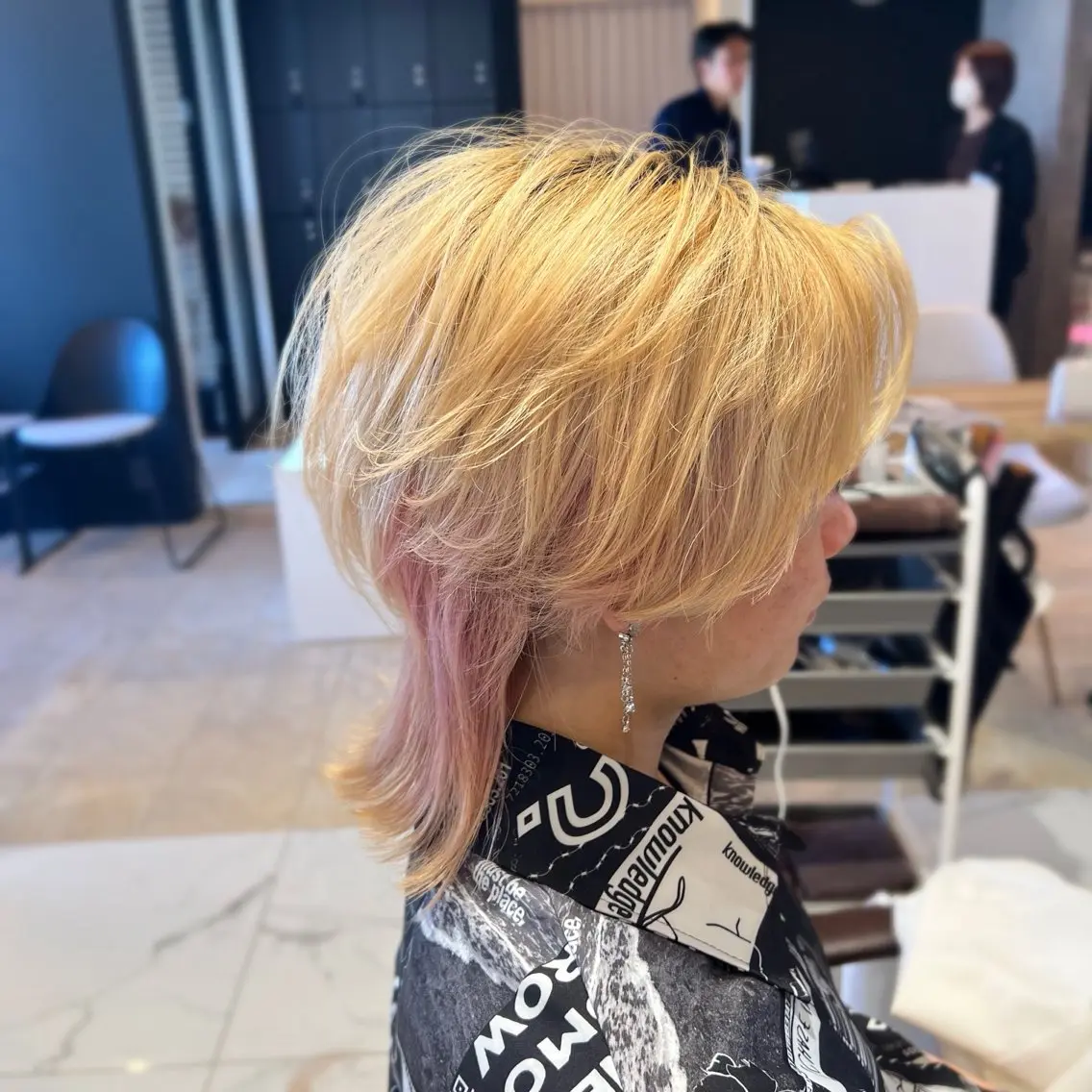 ミディアム カット ルクール喜多町店 コムロのヘアスタイル
