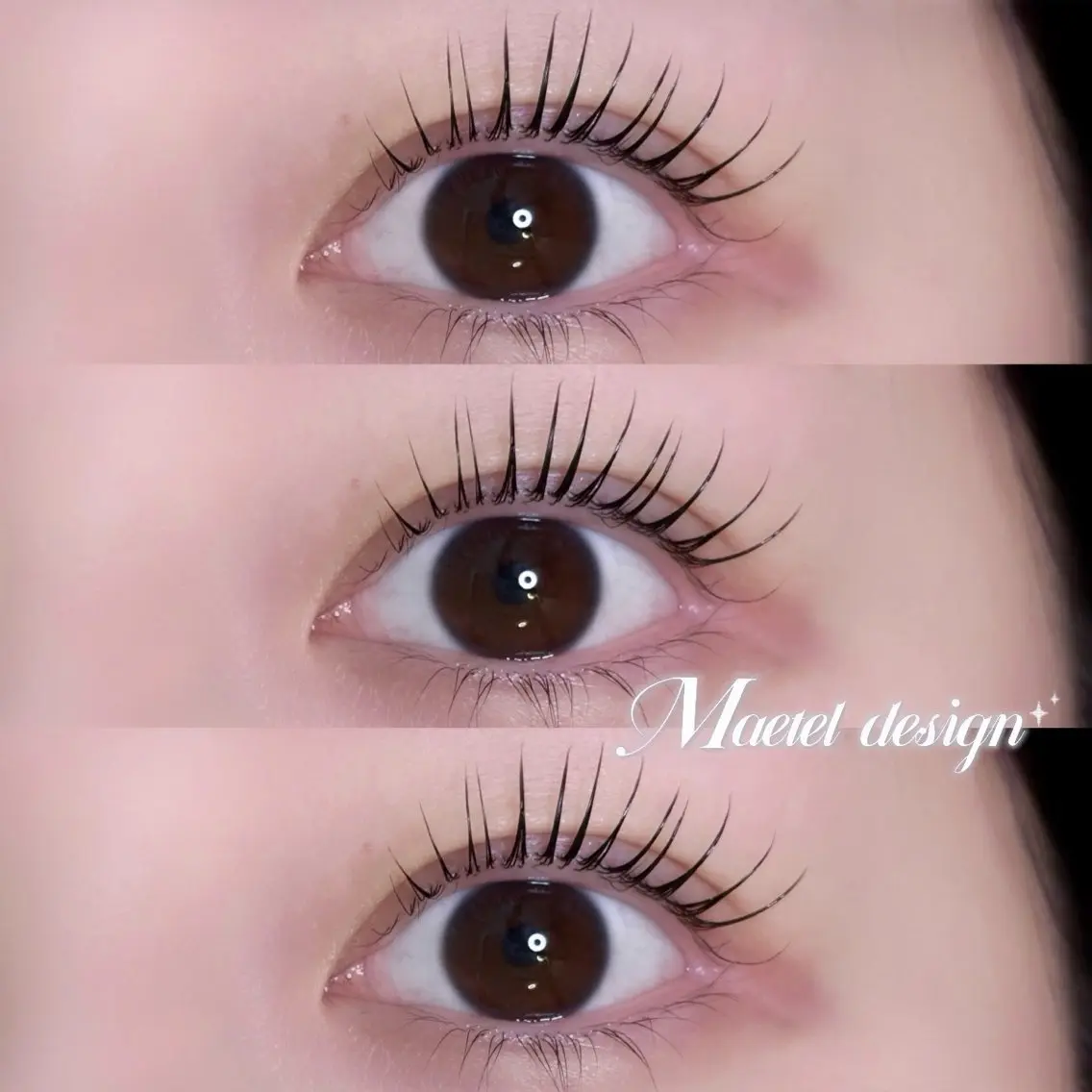 マツエク・マツパ マツパ eyelist asuka💜のマツエク・マツパデザイン