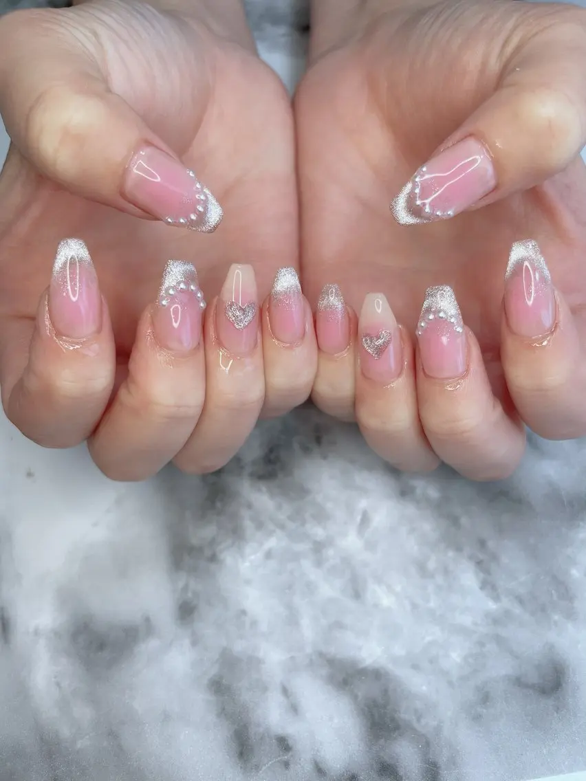 ネイル ジェルネイル マグネットネイル ハンドネイル Kayo 💅のネイルデザイン