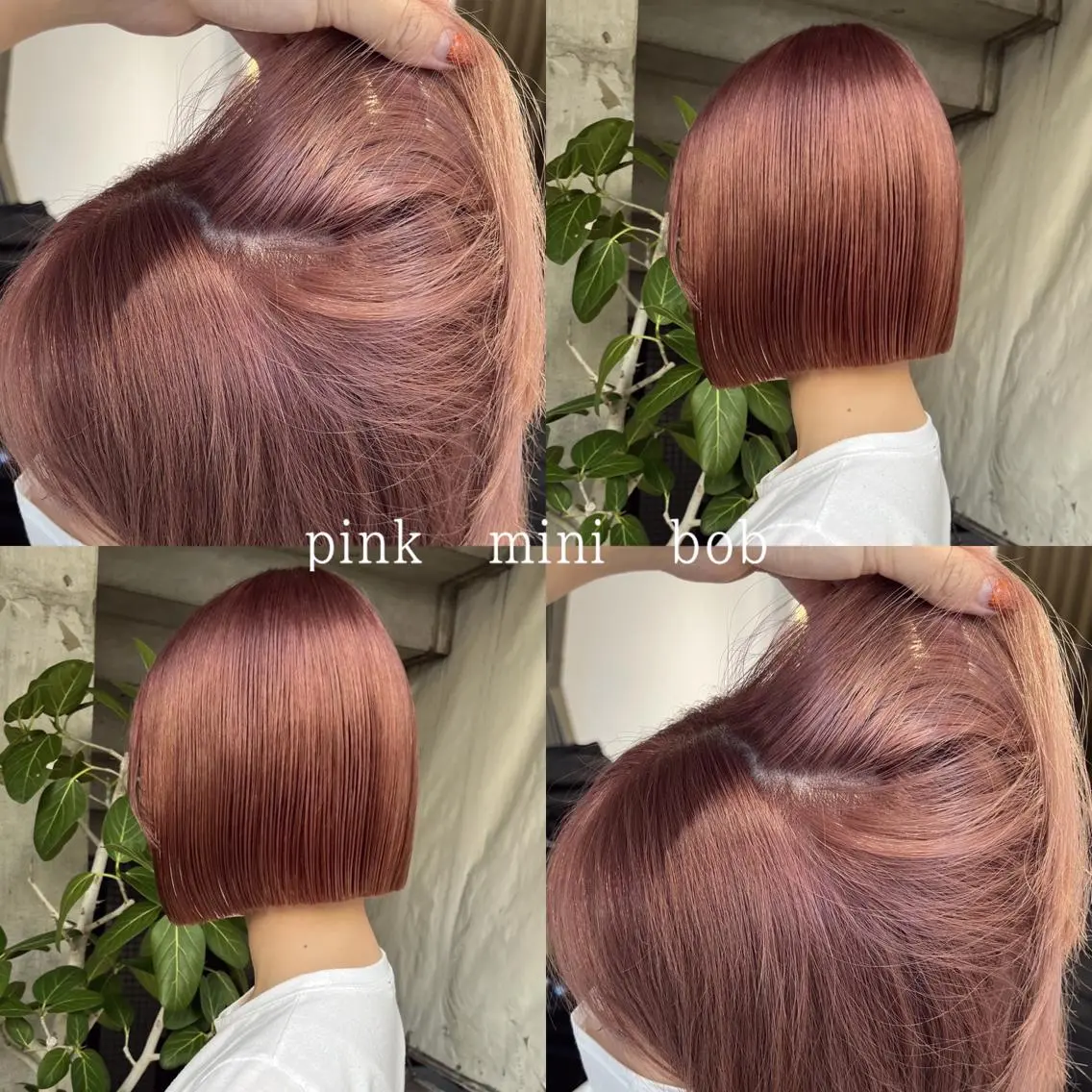 ショート カラー 切りっぱなしボブ ボブ カット ヘアカラー トリートメント 似合わせレディース/ メンズ/あゆかのヘアスタイル