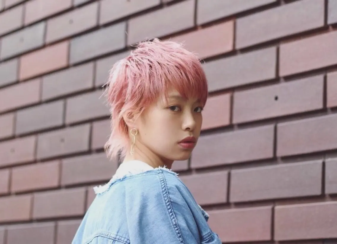 ショート カラー 前田 雄のヘアスタイル