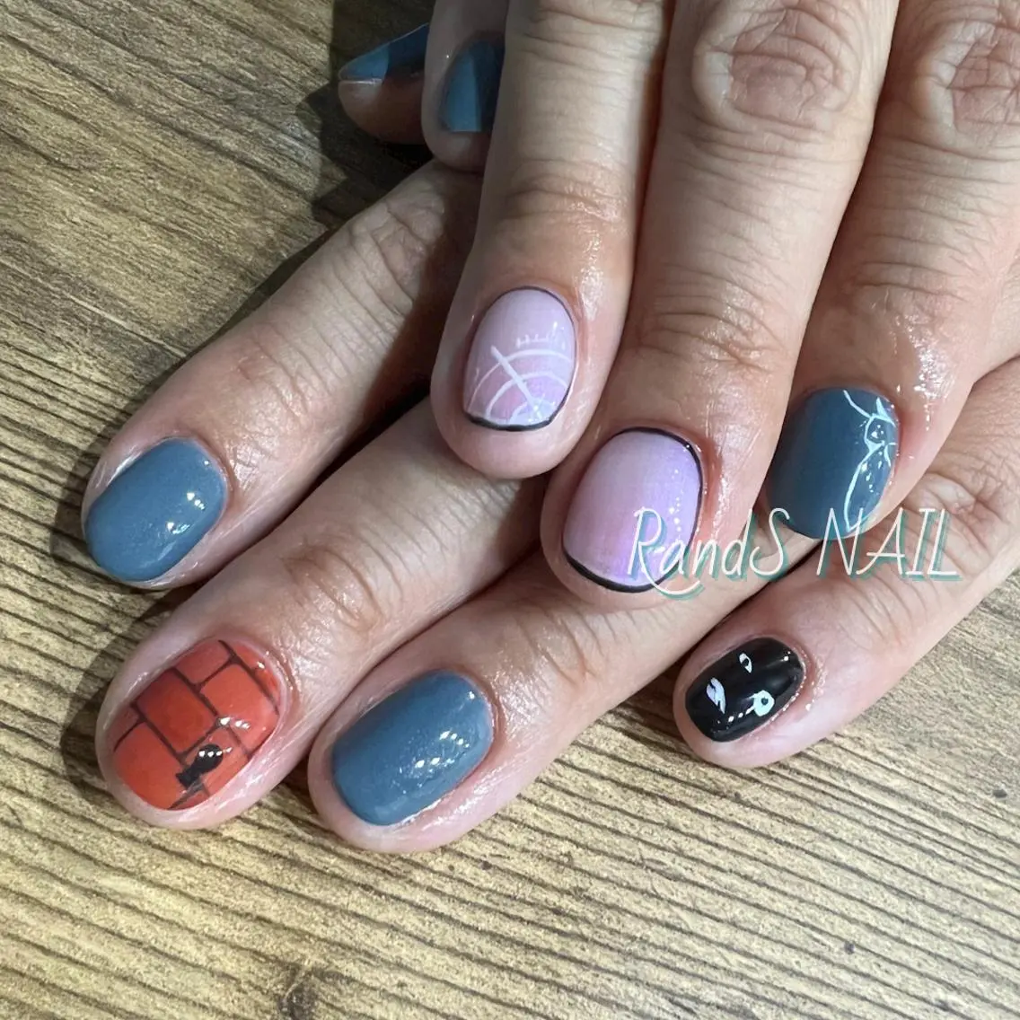 ネイル アートネイル ハンドネイル RandS NAIL sumireのネイルデザイン