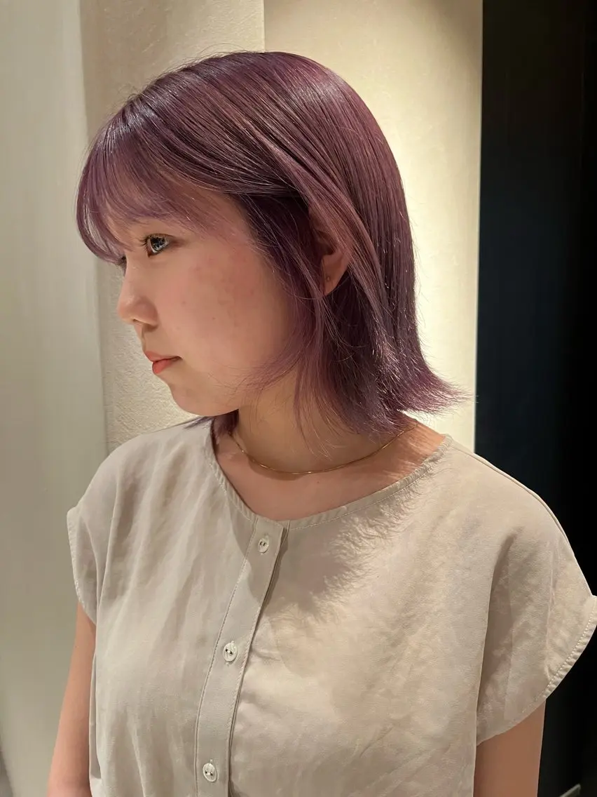 カラー ブリーチ hishida akiho  🩰のヘアスタイル